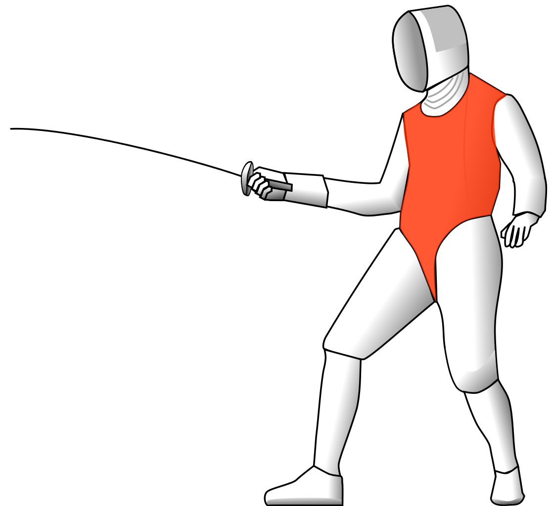 Fencing foil valid surfacessvg