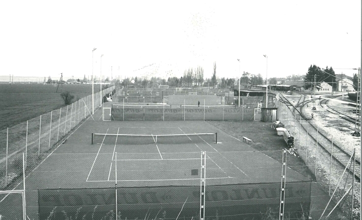 Tennisanlage 1972